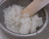 はじめての離乳食☆お米スープとつぶし粥作り方7写真