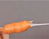 「さけるチーズ」で作るチーズドッグ作り方7写真