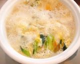 野菜とわかめの卵スープ *☻*作り方3写真