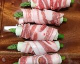 アスパラガスとちくわの肉巻き作り方3写真