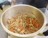 伝統野菜川俣菜の混ぜご飯作り方2写真