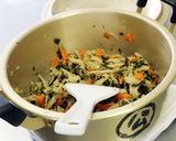 伝統野菜川俣菜の混ぜご飯作り方3写真