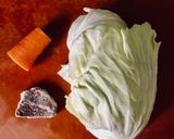 コンビーフ入りコールスロー作り方1写真