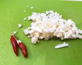 たことイタリアンパセリのパスタ作り方4写真