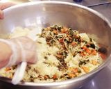 伝統野菜川俣菜の混ぜご飯作り方5写真