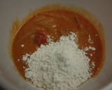 タイレッドカレーでカレーお好み焼き作り方1写真