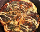 ながいもチーズ焼きお好み焼き風作り方9写真