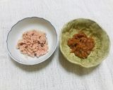 簡単！　和風梅干とツナパスタ作り方1写真