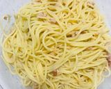 簡単！　和風梅干とツナパスタ作り方3写真