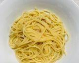 簡単！　和風梅干とツナパスタ作り方4写真