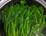 春を味わう　塩オリーブ菜花作り方3写真