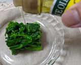 春を味わう　塩オリーブ菜花作り方5写真