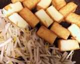 あつあげのもやし豆苗あんかけ。作り方3写真