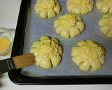 お花のたまごサラダパン＊イースターお花見作り方8写真