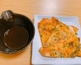 餅入りネギチヂミ作り方9写真