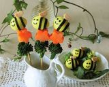 お花のたまごサラダパン＊イースターお花見作り方9写真