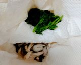 ほうれん草としめじのごまポン酢和え作り方4写真