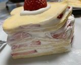 ハートのいちごミルクレープ作り方5写真