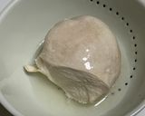 【レンジで簡単】鶏胸肉で！棒棒鶏サラダ作り方1写真