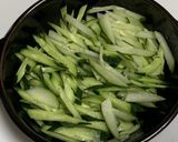 【レンジで簡単】鶏胸肉で！棒棒鶏サラダ作り方3写真