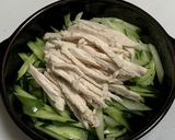 【レンジで簡単】鶏胸肉で！棒棒鶏サラダ作り方4写真