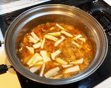サバ缶とキムチのスープ作り方5写真