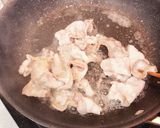 焼肉のタレでパパッと簡単♬ネギ塩豚うどん作り方2写真