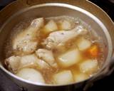 お酢でさっぱり！大根と手羽元の煮物♪作り方4写真