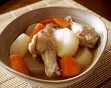 お酢でさっぱり！大根と手羽元の煮物♪作り方5写真