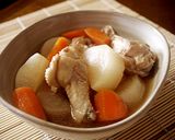 お酢でさっぱり！大根と手羽元の煮物♪作り方5写真