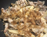 長芋と豚肉の和風炒め作り方4写真