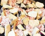 鶏もも肉とナスの酢鶏作り方2写真