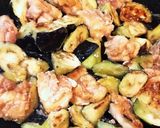 鶏もも肉とナスの酢鶏作り方4写真
