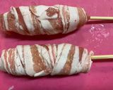 ニンニク香る♫チーズ肉巻きおにぎり作り方4写真