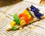 低糖質☆油揚げのレインボーピザ☆作り方6写真