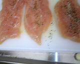ささみのはさみ焼き☆作り方1写真