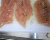 ささみのはさみ焼き☆作り方1写真
