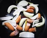 ニョッキウインナーのケチャ味噌チーズ焼き作り方6写真