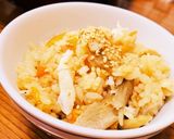 しらすゴボウの炊き込みご飯作り方4写真