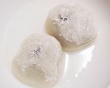 ★大福消費★超もちもち小豆パウンドケーキ作り方1写真
