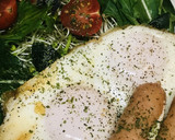 目玉焼き＆ソーセージのプレート作り方3写真