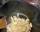 バターライス入りチキンクリームドリア作り方3写真