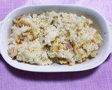バターライス入りチキンクリームドリア作り方9写真