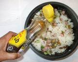 焼き豚と栗ごはん♪簡単炊飯器・甘栗で作り方13写真