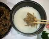牛肉と牛蒡とセリご飯♪簡単作り方16写真