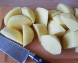 英国発☆我が家のローストポテト作り方1写真