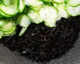 ひじき　きゅうりの甘くない酢の物作り方2写真