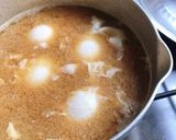 卵の味噌汁。作り方3写真