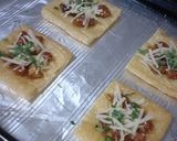とまらない♬ピーナッツ味噌のおあげピザ作り方1写真
