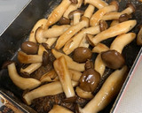うなぎのタレ消費に☆しめじ炒め蒲焼風作り方4写真